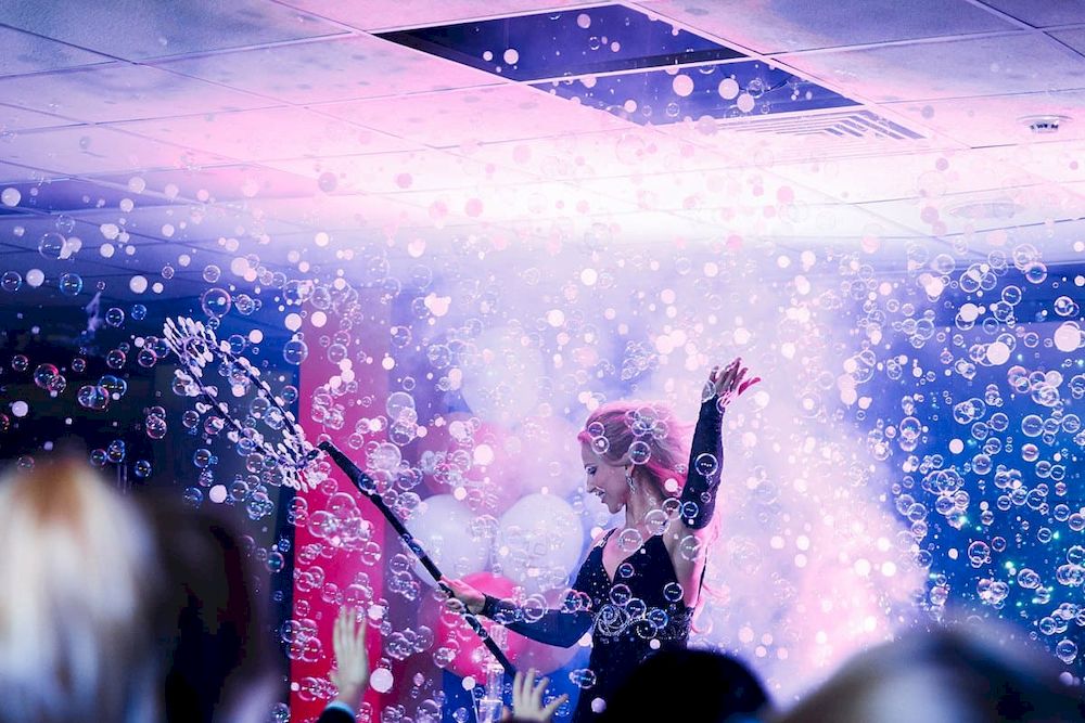 реквизит для шоу мыльных пузырей