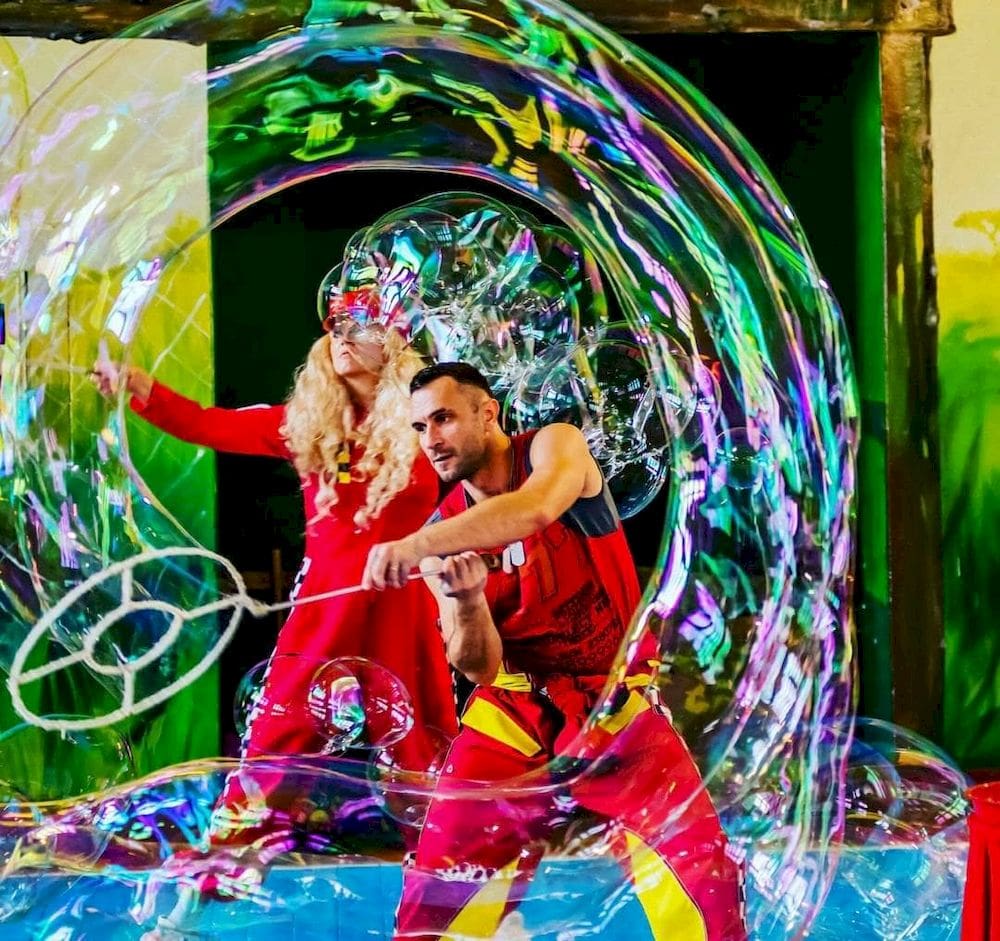 шоу мыльных пузырей реквизит